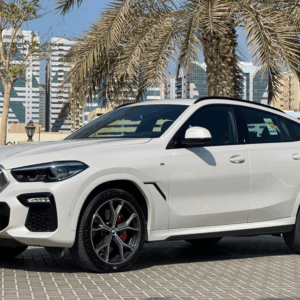 BMW X6 white 2022